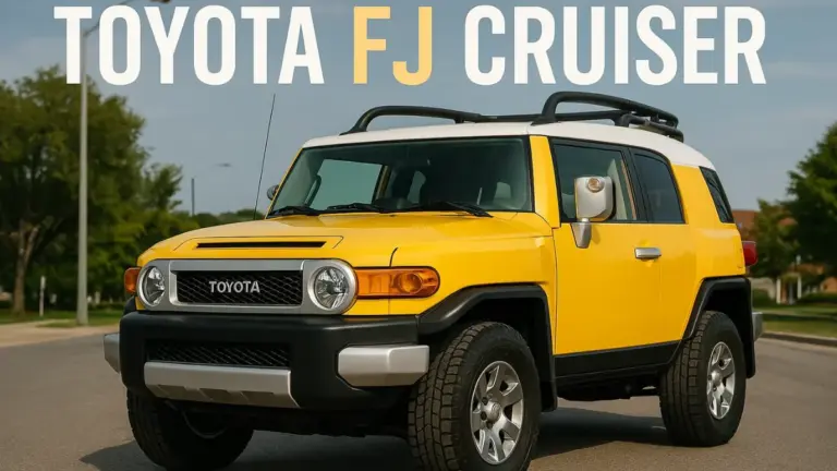 Toyota FJ Cruiser SUV: A Rugged Off-Roader with Timeless Design and Modern Reliability