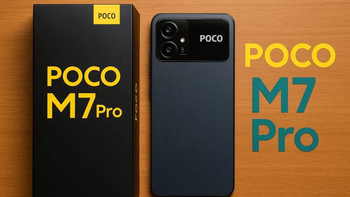 Poco M7 Pro – Budget 5G Smartphone Starting at ₹13,499 with AMOLED Display and Powerful Battery