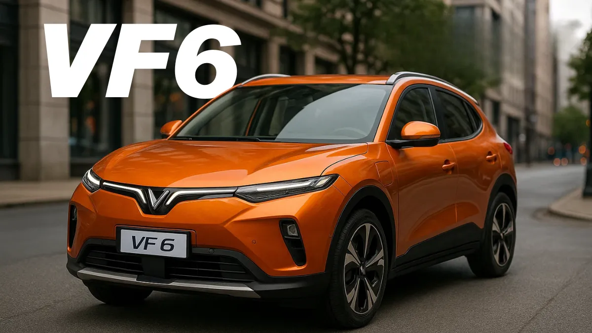 VinFast VF 6 – Compact Electric SUV Starting at ₹23.50 Lakh with Futuristic Design and Long Range