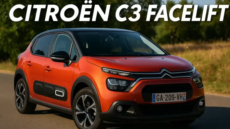 Citroen C3 Facelift: Stylish Compact Hatchback with Modern Features and Enhanced Performance