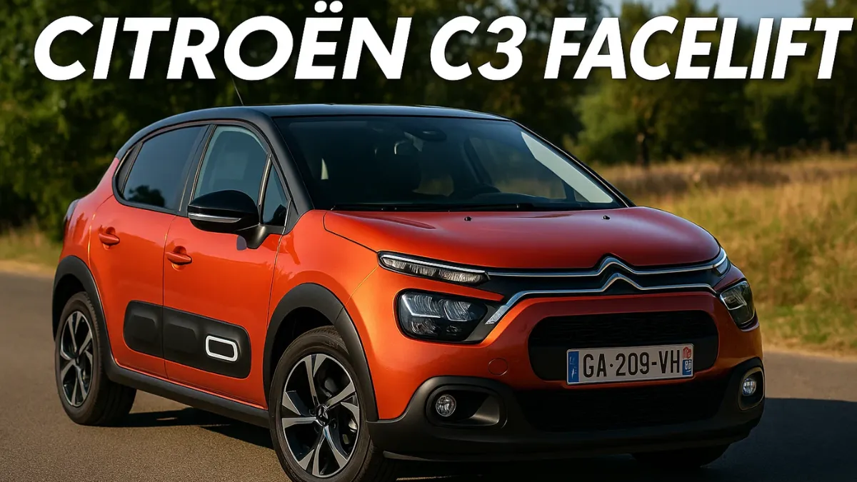 Citroen C3 Facelift: Stylish Compact Hatchback with Modern Features and Enhanced Performance