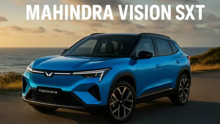 Mahindra Vision SXT: A Bold New Concept Shaping the Future of SUVs