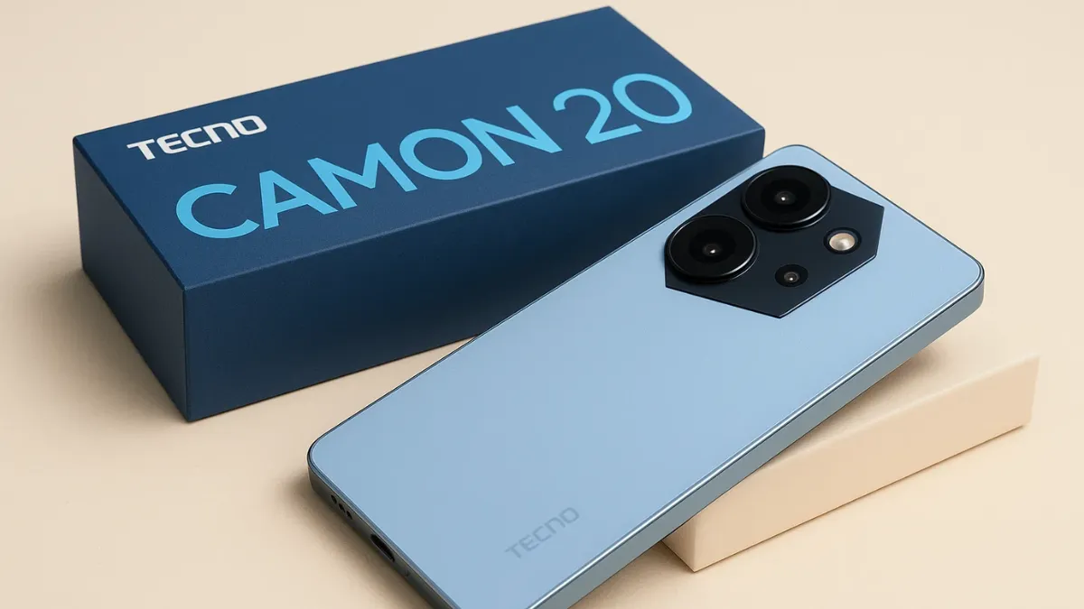 Tecno Camon 20 – Stylish Mid-Range Smartphone with Impressive Camera