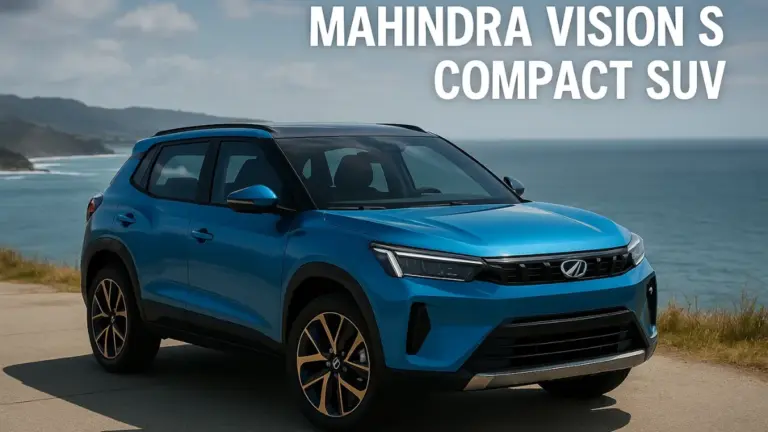 Mahindra Vision S Compact SUV: A Future-Ready Urban SUV Shaped for Modern Mobility
