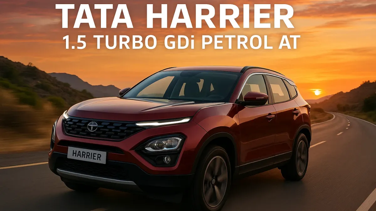 Tata Harrier 1.5 Turbo GDi Petrol AT: Dynamic Performance Meets Comfort