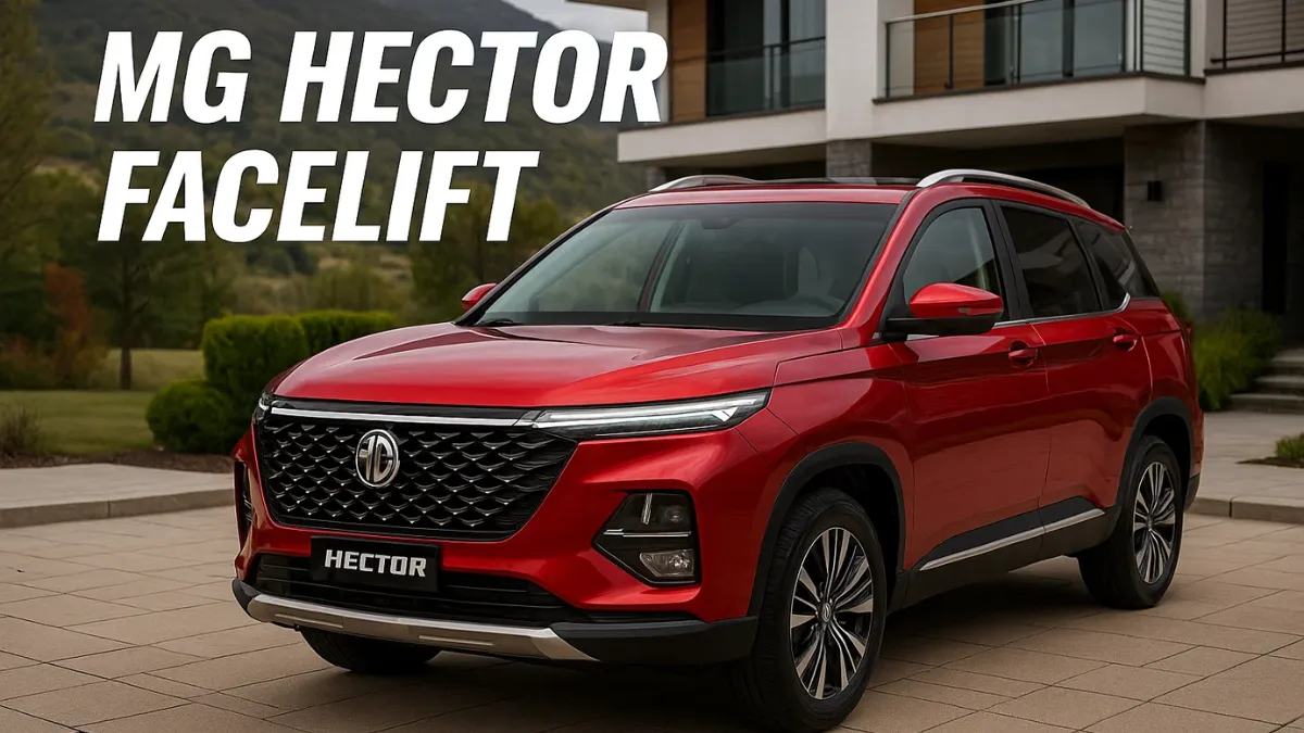 MG Hector Facelift: Refined Mid-Size SUV with Stylish Design and Advanced Features