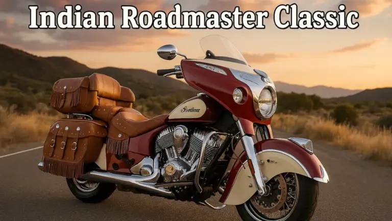 Indian Roadmaster Classic: Iconic Touring Motorcycle Combining Heritage and Modern Luxury