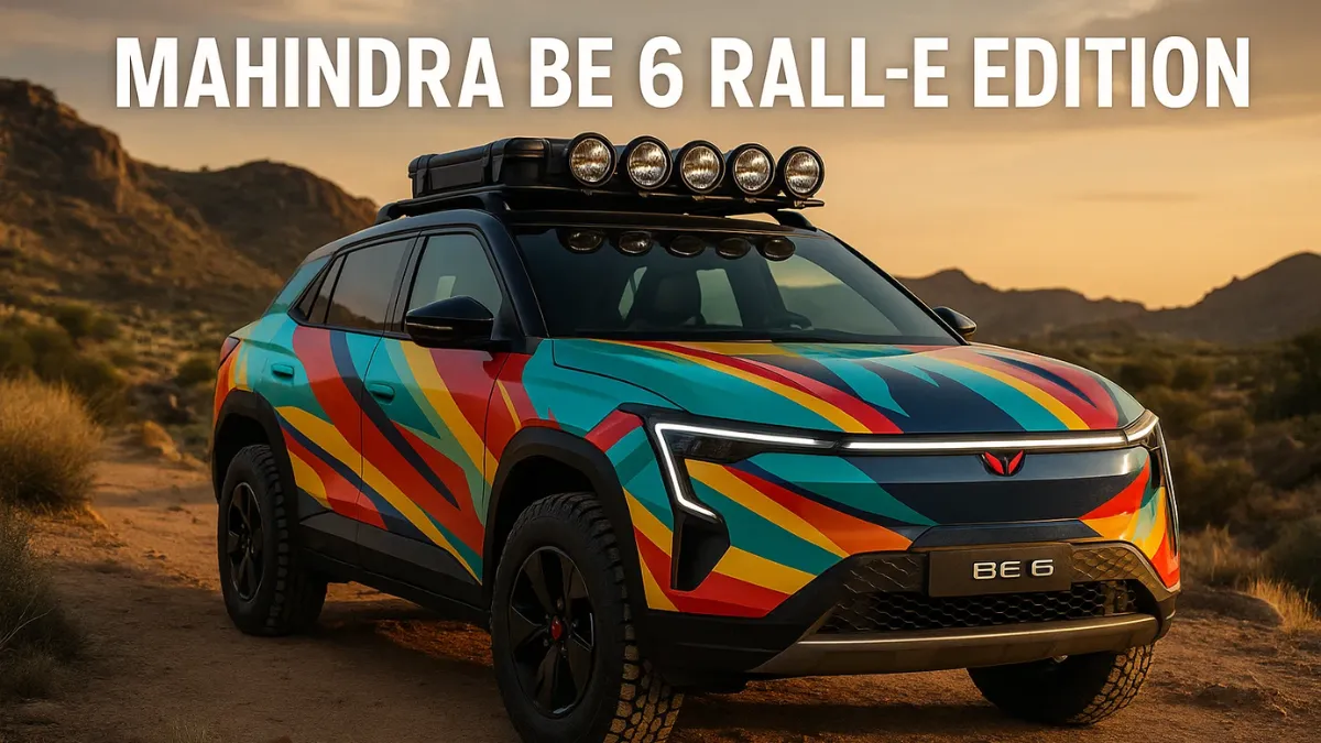 Mahindra BE 6 Rall-E Edition: A Stylish and Efficient Electric SUV